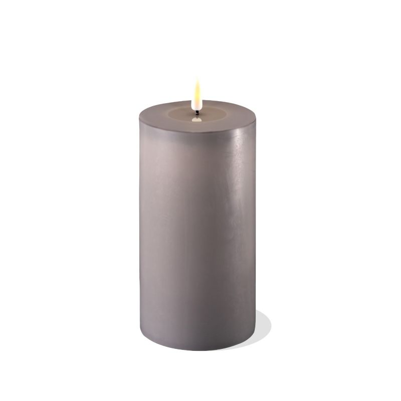 LED Candle - Grey - 20cm height