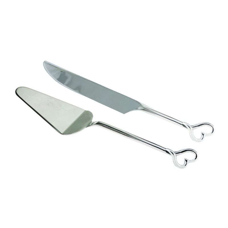 Amore Cake Server & Knife Set | Perfectly Imperfect