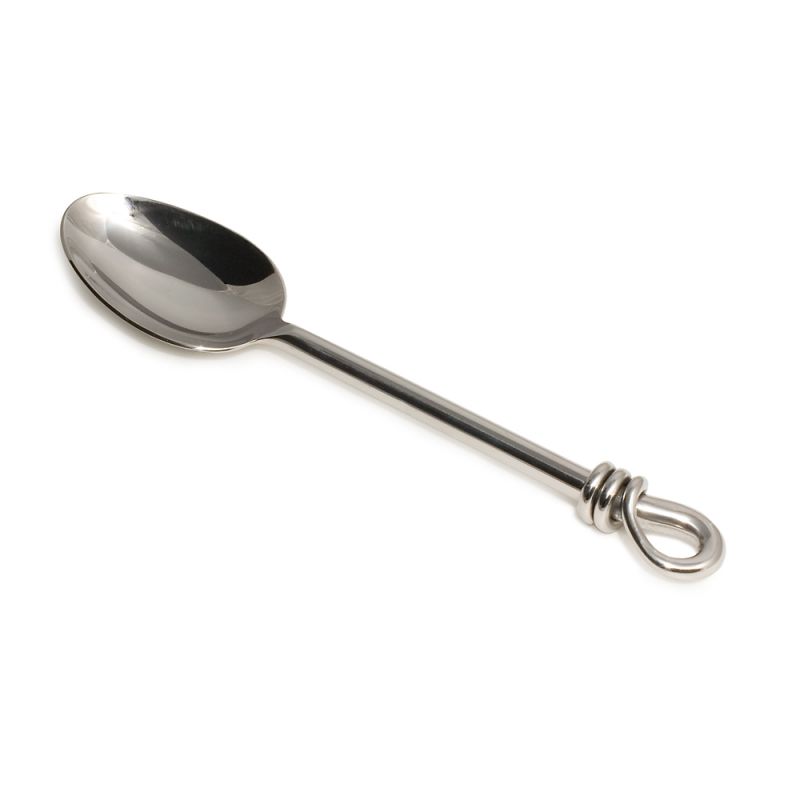 Polished Knot Large Serving Spoon