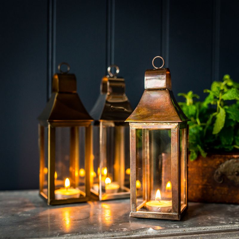 Mini Tonto Lantern - Burnished Copper