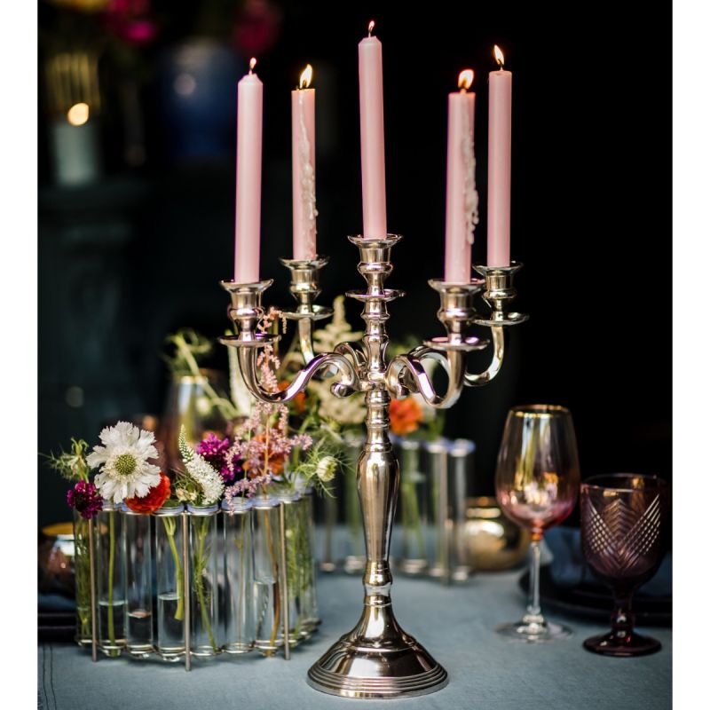 Extra Small Classic 5 Arm Candelabra 