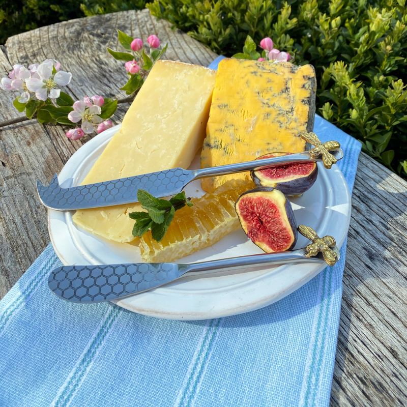 Beehive Cheese and Butter Knife Set