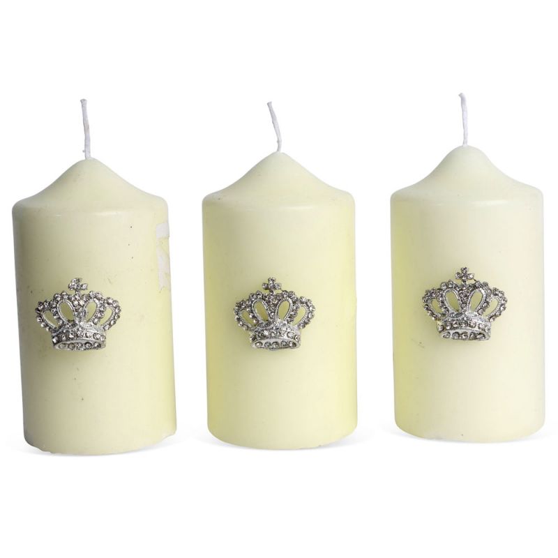 Set of Three Coronation Crown Candle Pins | PERFECTLY IMPERFECT