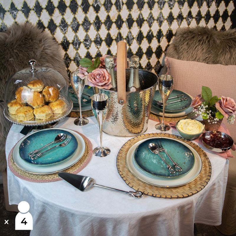 Afternoon Tea Tablescape For Four