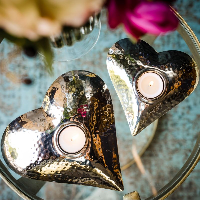 Small Heart Shaped Tea Light Holder | PRE-ORDER DUE LATE AUGUST