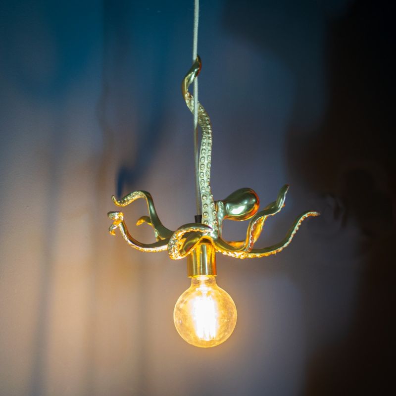 Golden Octopus Pendant Light | PRE-ORDER - DUE MID AUGUST