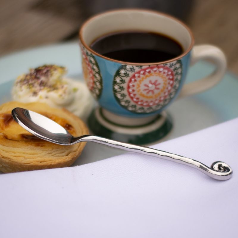 Hammered Shell Coffee / Small Tea Spoon