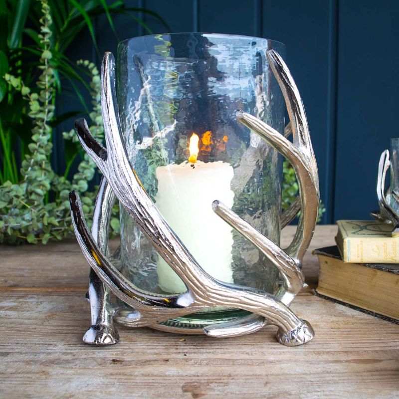 Twisted Antler Hurricane Lantern | PRE-ORDER - DUE LATE AUGUST