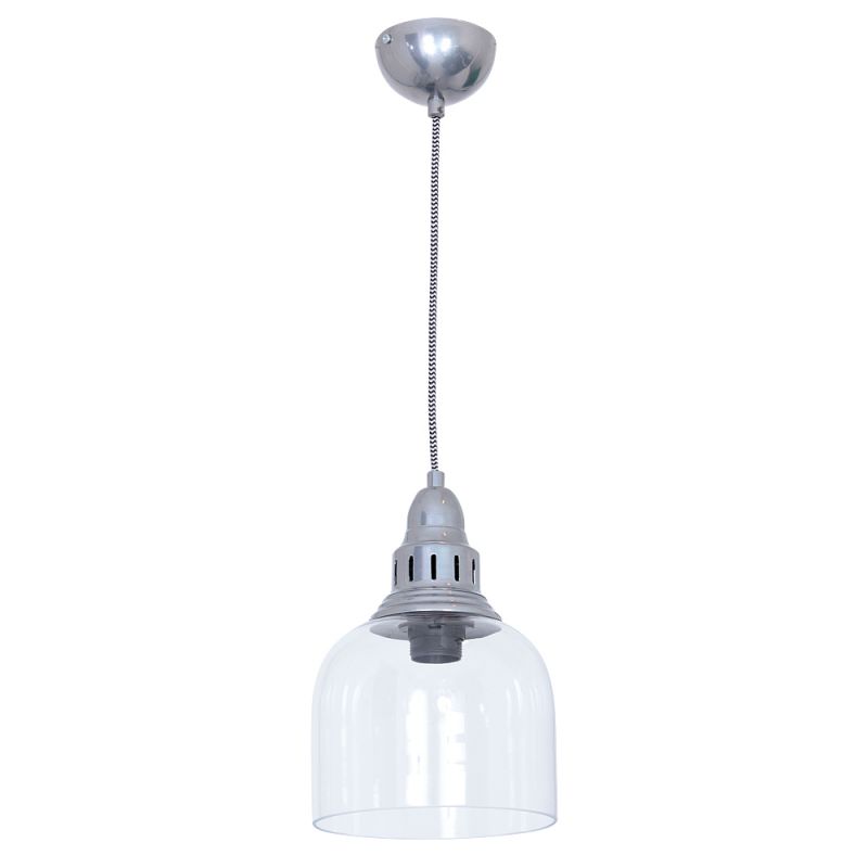 Whitechapel Pendant Light - Dull Chrome