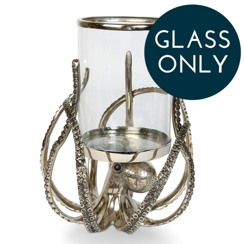 Octopus Hurricane Lantern | REPLACEMENT GLASS ONLY