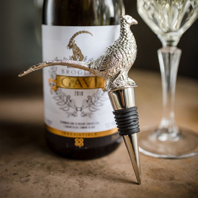 Pheasant Bottle Stopper 