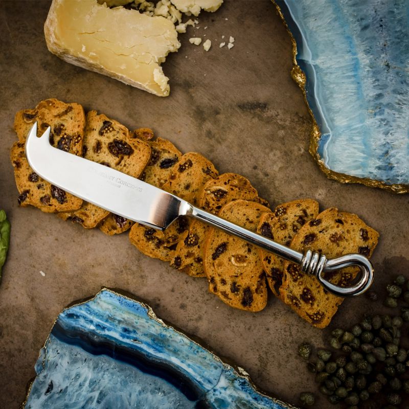 Polished Knot Traditional Cheese Knife