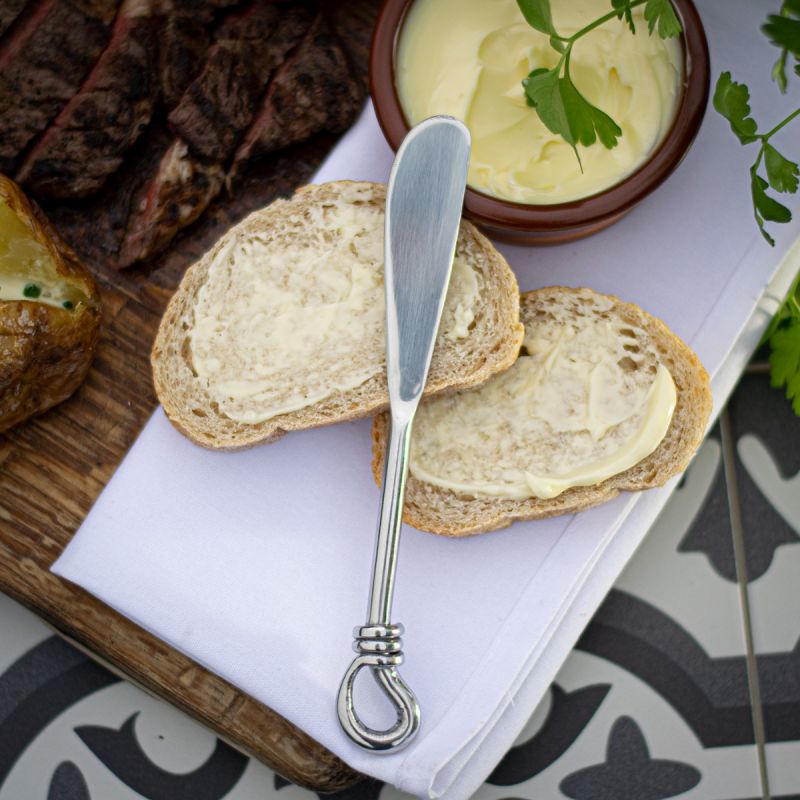 Polished Knot Butter Knife