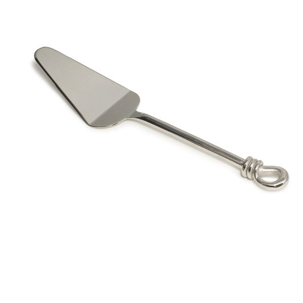 Polished Knot Cake Server | PERFECTLY IMPERFECT 