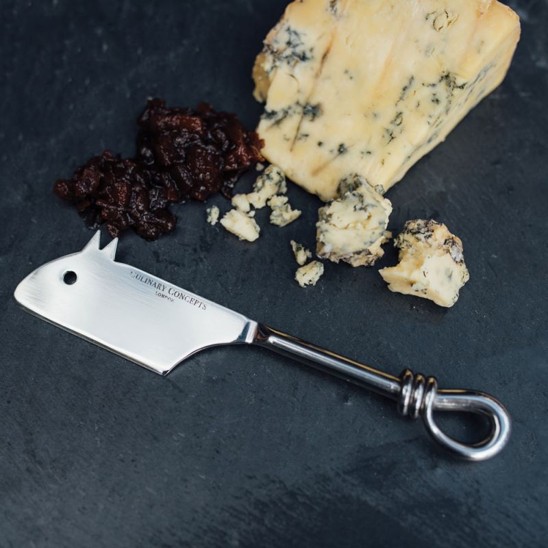 Polished Knot Mouse Cheese Knife 