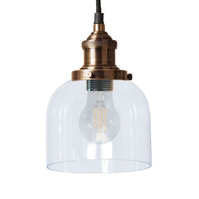 Maine Pendant Light - Antique Brass Finish