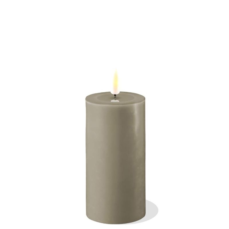 LED Candle - Sand - 10cm height