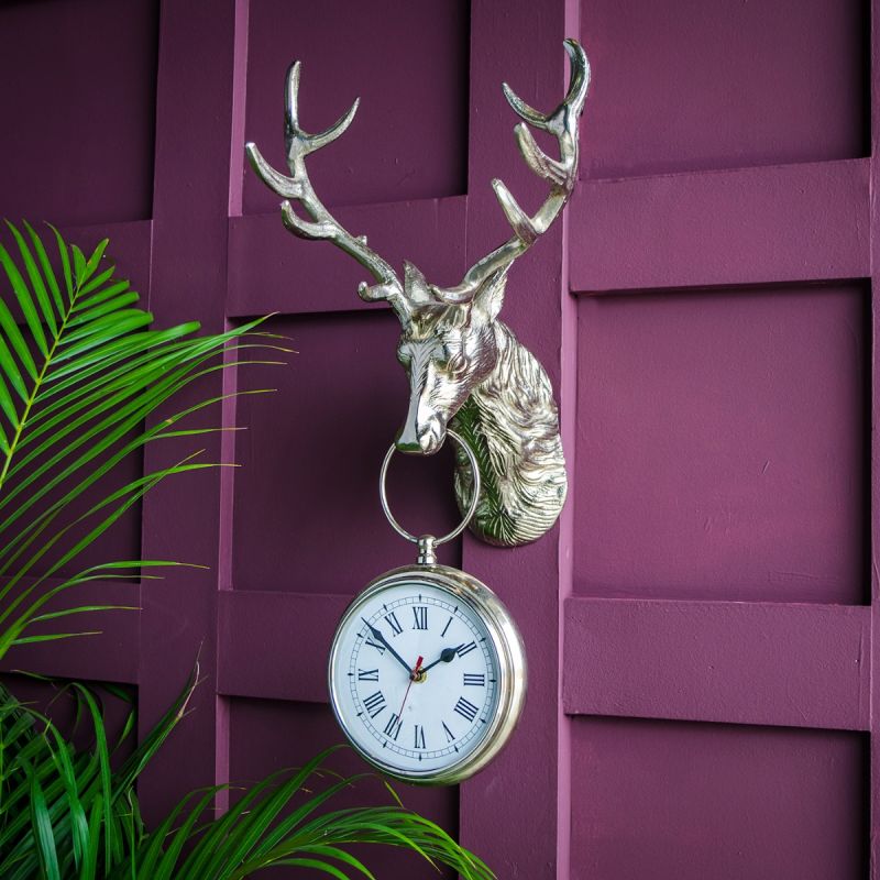 Stag Head Wall Clock | PRE-ORDER - DUE MID AUGUST