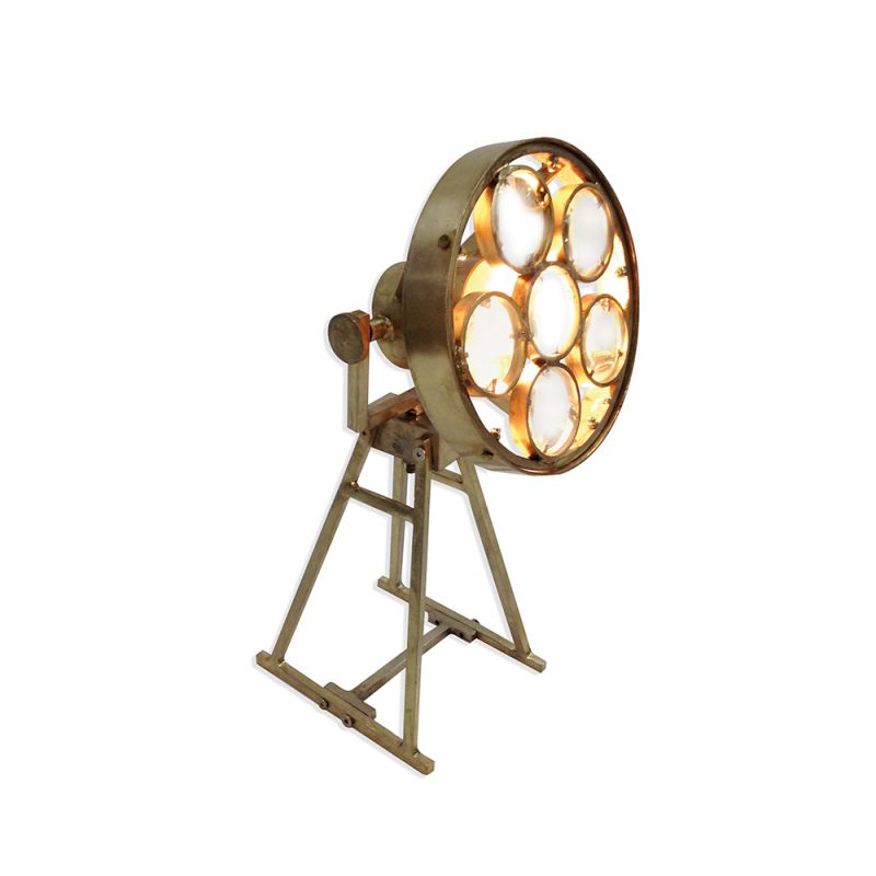 Galaxy Magnifying Table Lamp - Gold Finish 