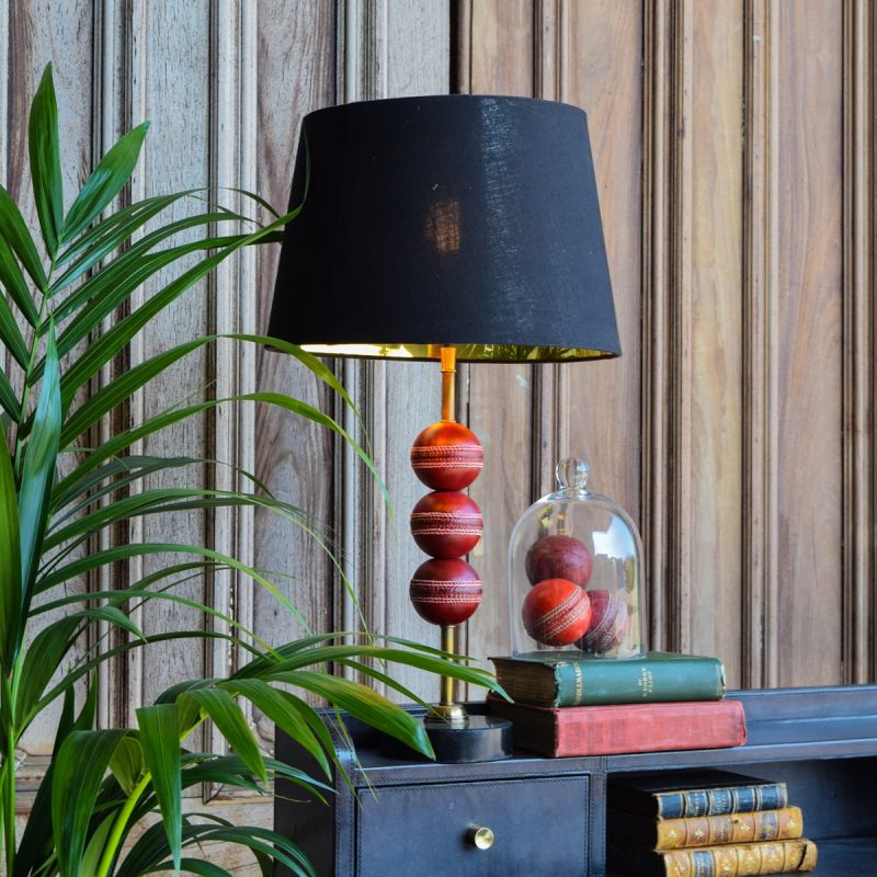 Beamer Cricket Ball Table Lamp 