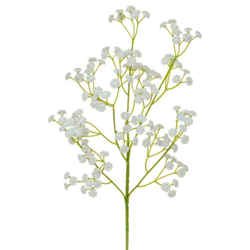 Faux Gypsophila White 62cm