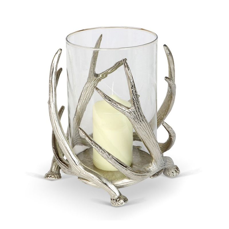 Twisted Antler Hurricane Lantern | PERFECTLY IMPERFECT 