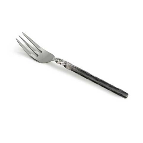 Unpolished Twist Neck Pastry Fork 