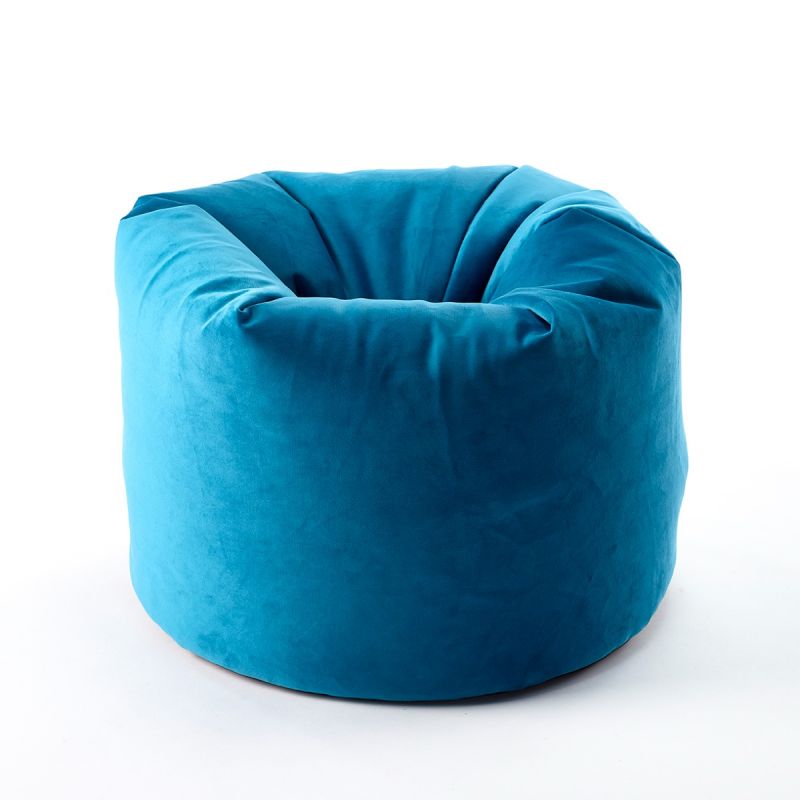 Velvet Beanbag - Aqua