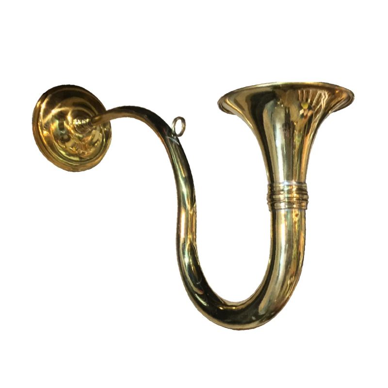 Gillespie Jazzophone Wall Lamp - Brass Finish