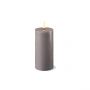 LED Candle - Grey - 10cm height