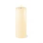 LED Candle - Cream -20cm/7.5cm dia