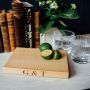 Wooden Chopping Board Small - 'G & T' 