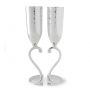 Heart Lovers Champagne Flute Cups 