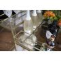 Lanesborough Three Tier Drinks Trolley - Antique Gold Finish