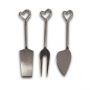 Amore Set Of 3 Mixed Cheese Knives