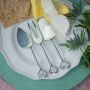 Amore Set Of 3 Mixed Cheese Knives