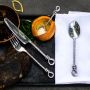 Hammered Knot Four Piece Place Setting 