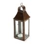 Mini Tonto Burnished Copper Lantern and Matt Black Stake