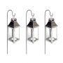 Three Mini Tonto Tea Light Lanterns & Stakes Bundle 
