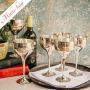 Set of Six Hammered Wine Goblets | MULTI-BUY | PRE-ORDER - DUE MID AUGUST