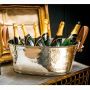 Champagne Hammered Large Champagne Bath | PERFECTLY IMPERFECT