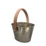 Champagne Hammered Ice Bucket 