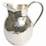 Medium Champagne Hammered Jug