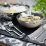 Hammered Shell Seven Piece Place Setting