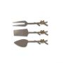 Woodland Bee Three Piece Cheese Serving Set