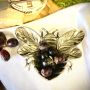 Silver Bee Dish 