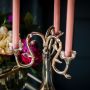 Three Candle Bottle Candelabra 