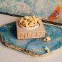 'Nuts' Condiment Holder with Porcelain Dish