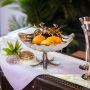 Shell Bowl With Crab on Starfish Stand