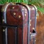 Havana Leather 4 Drawer Chest of Drawers - Cigar 